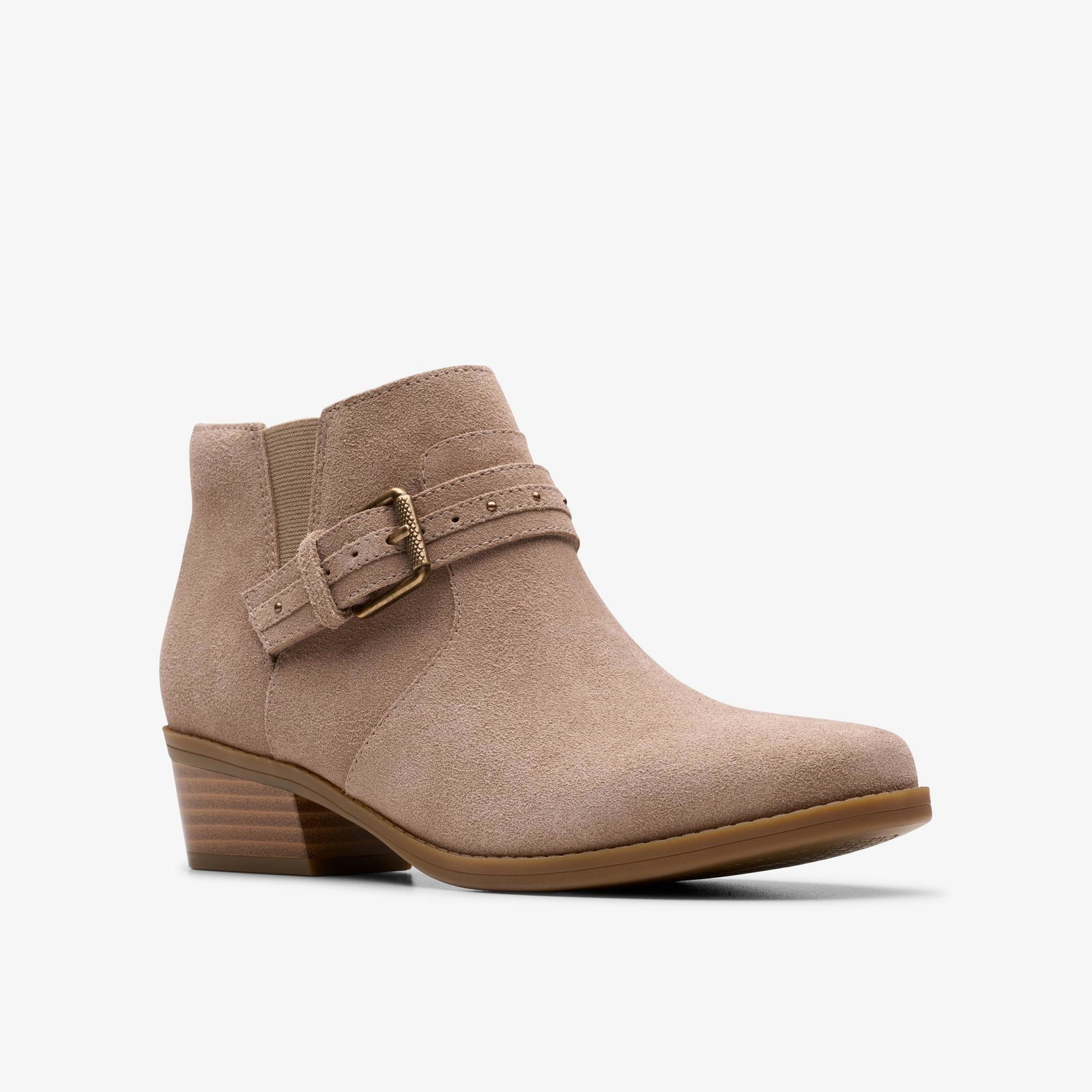 Shop Danyelle Wish Light Taupe Suede