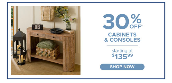 Cabinets and Consoles