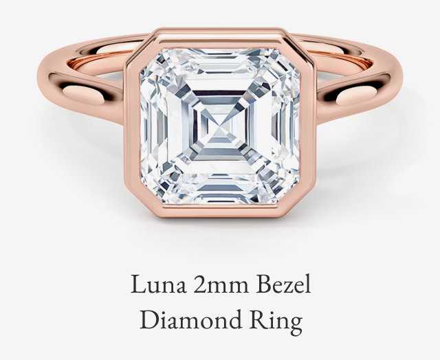 Luna 2mm Bezel Ring