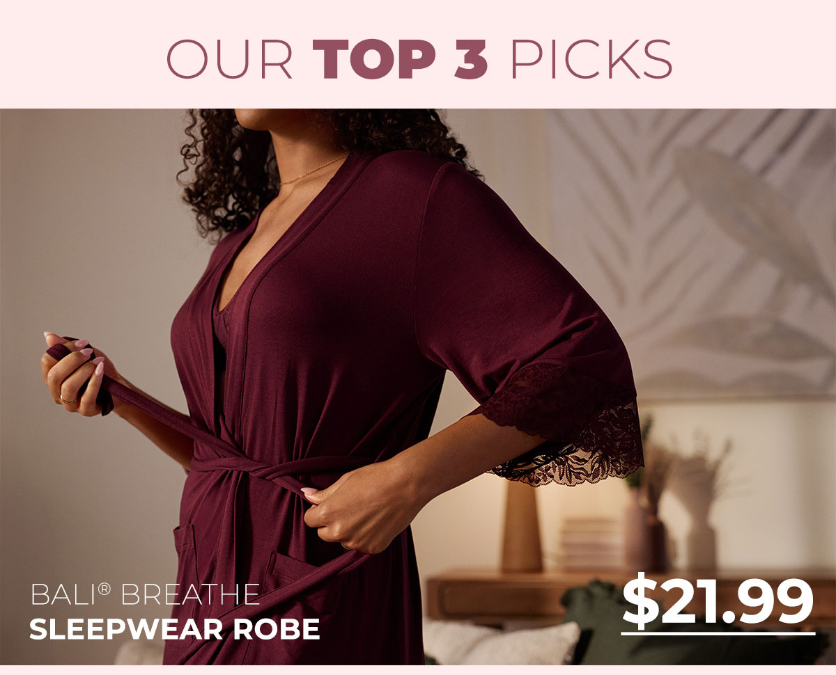 Bali Breathe Sleepwear Robe Bali Breathe Sleepwear Robe