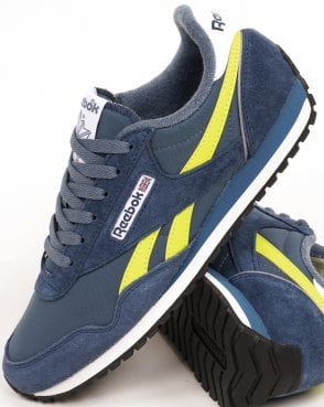 Reebok Classic AZ Trainers Blue/Yellow OG Royale Colours