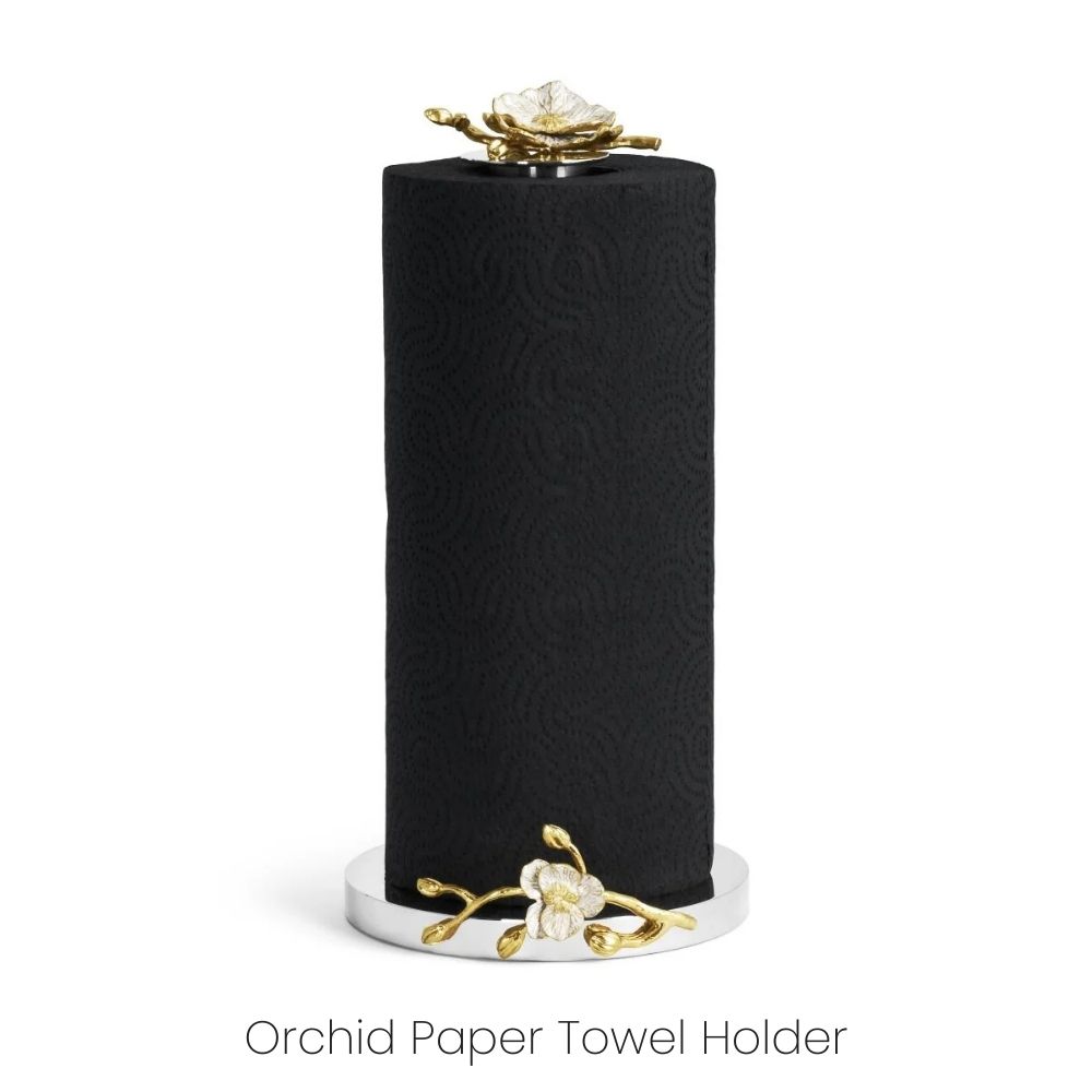 Orchid Paper Towel Holder