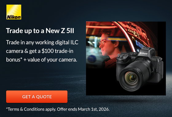 Nikon Trade up to a New Z 5II | Get a Quote