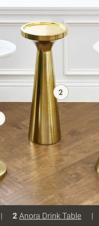 Anora Drink Table