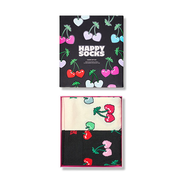 2-Pack Cherry Socks Gift Set