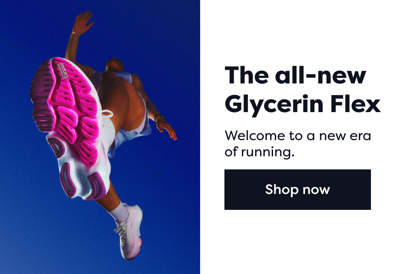 The all-new Glycerin Flex | Welcome to a new era of running. | Shop now