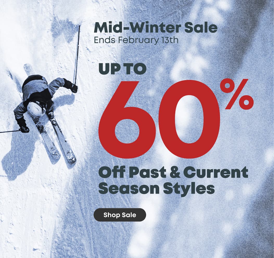 Mid-Winter Sale up to 60% off Past & Current Season Style