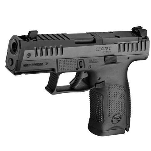 CZ-USA P-10 9mm Optics Ready 4" 15rd - Black w/ Luminescent Sights