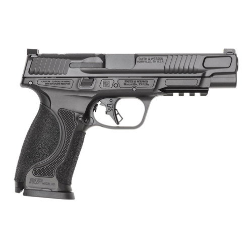 SMITH & WESSON M&P9 M2.0 Metal HD 9mm 5" 17rd w/ No Manual Thumb Safety - Black