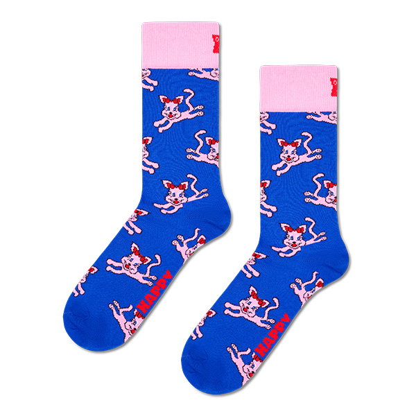 Happy Cat Sock