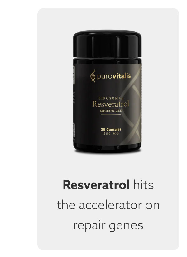 Resveratrol hits the accelerator on repair genes