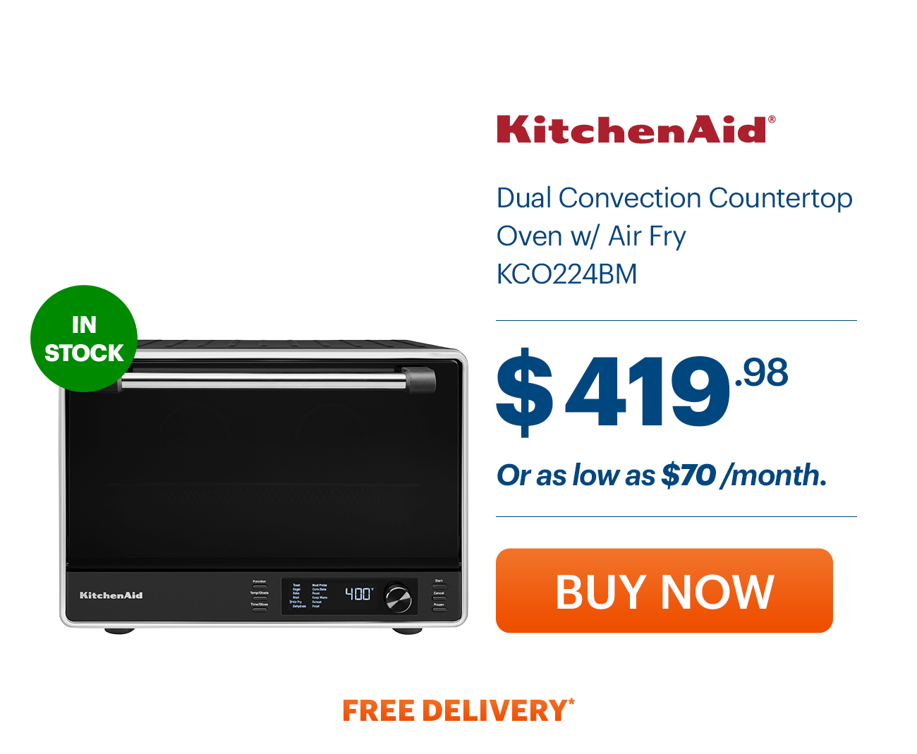 KitchenAid Over with Air Fry