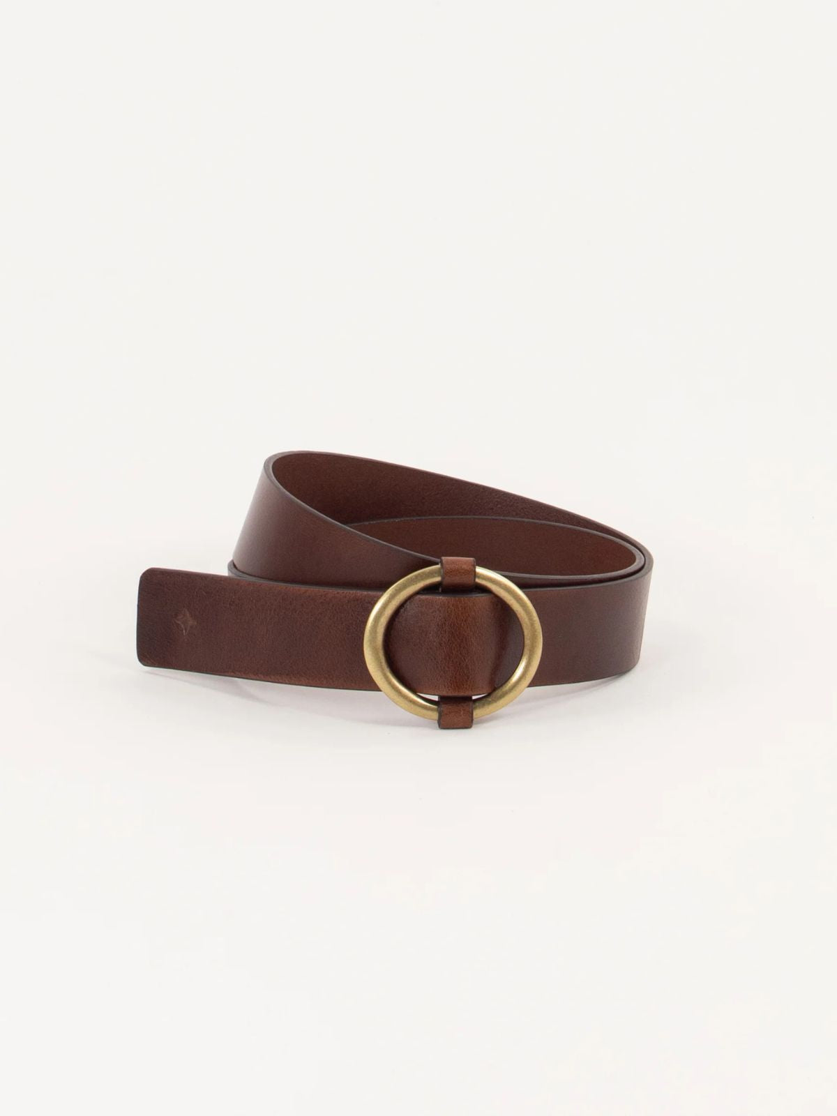 Tisao Buckle Belt - Chestnut SESSUN  Regular price£95.00