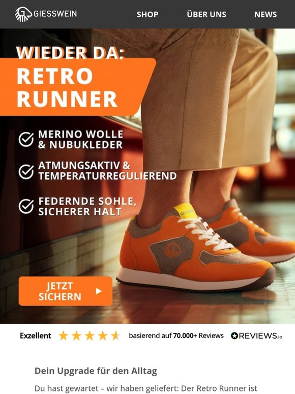 Giesswein: Perfekt fr den Herbst: Cactus Sneaker | Milled