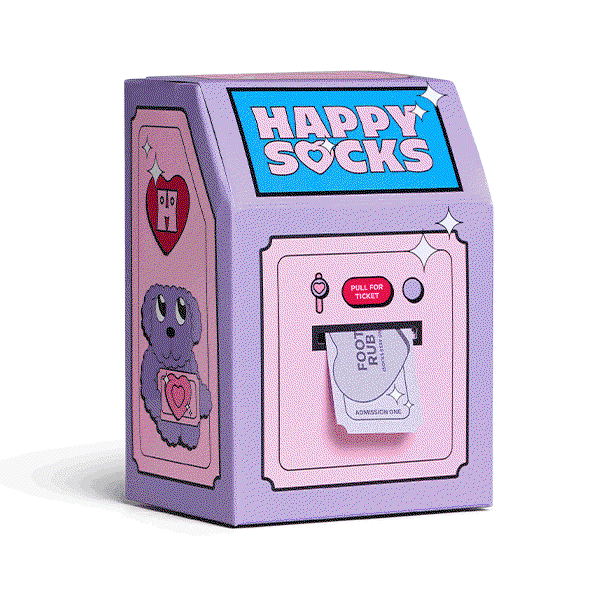 2-Pack Love Tickets Socks Gift Set