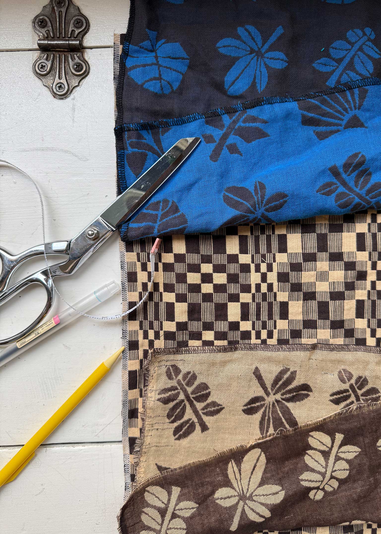 swatches of upcoming textiles