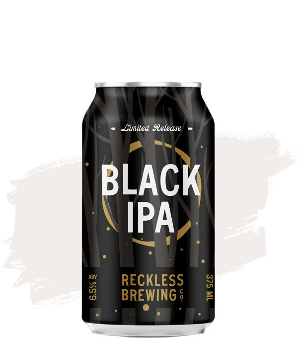 Image of Reckless Brewing Black IPA - 24 Pack