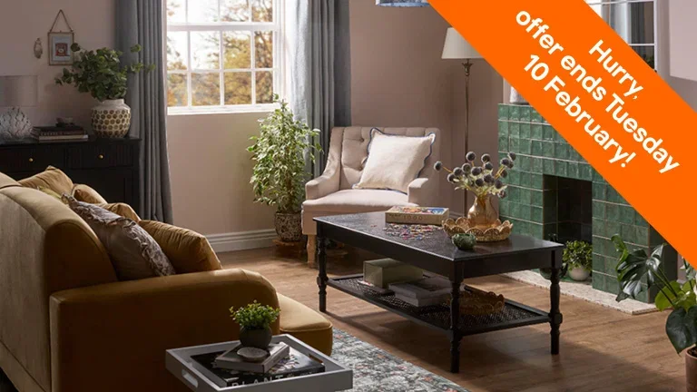 Hurry, offfer ends Tuesday 10 February!