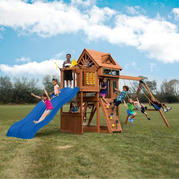 Gorilla Playsets Mountain Peak Swing Set, Do-it-Yourself