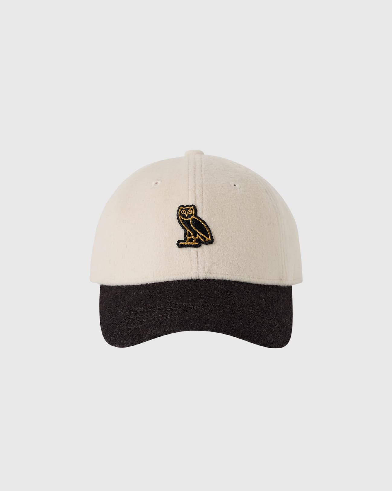 Wooly 6 Panel Cap - Creme