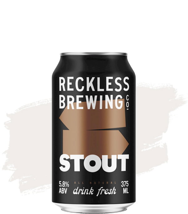 Image of Reckless Brewing Stout - 24 Pack