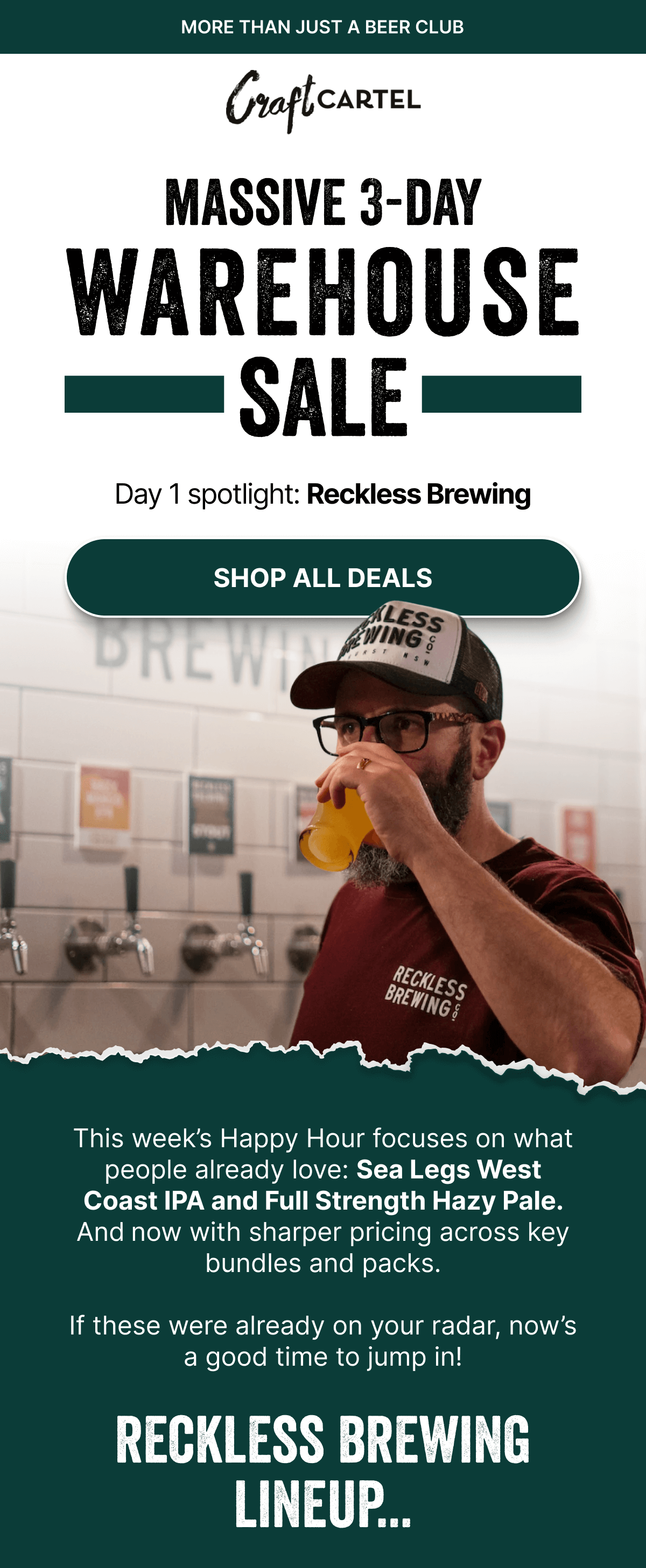 Massive 3-Day Warehouse Sale