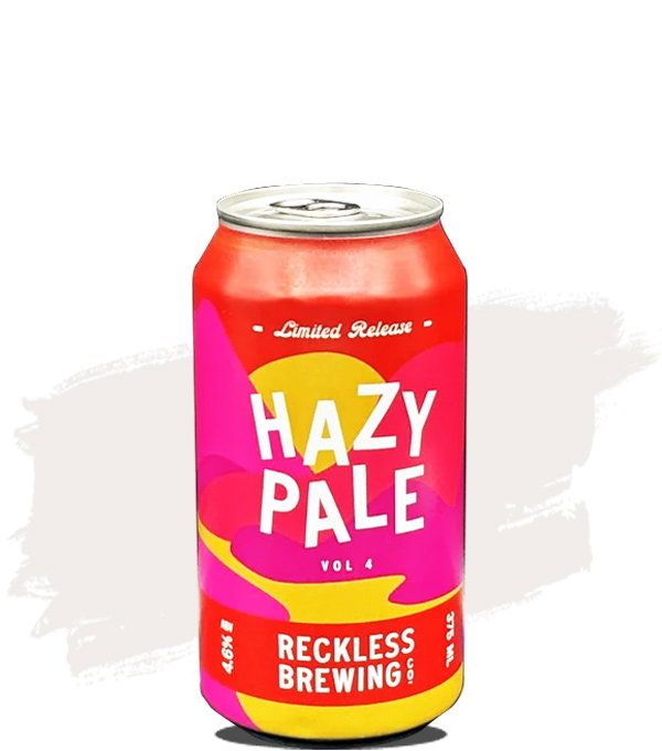 Image of Reckless Brewing Hazy Pale Vol 4 - 24 Pack
