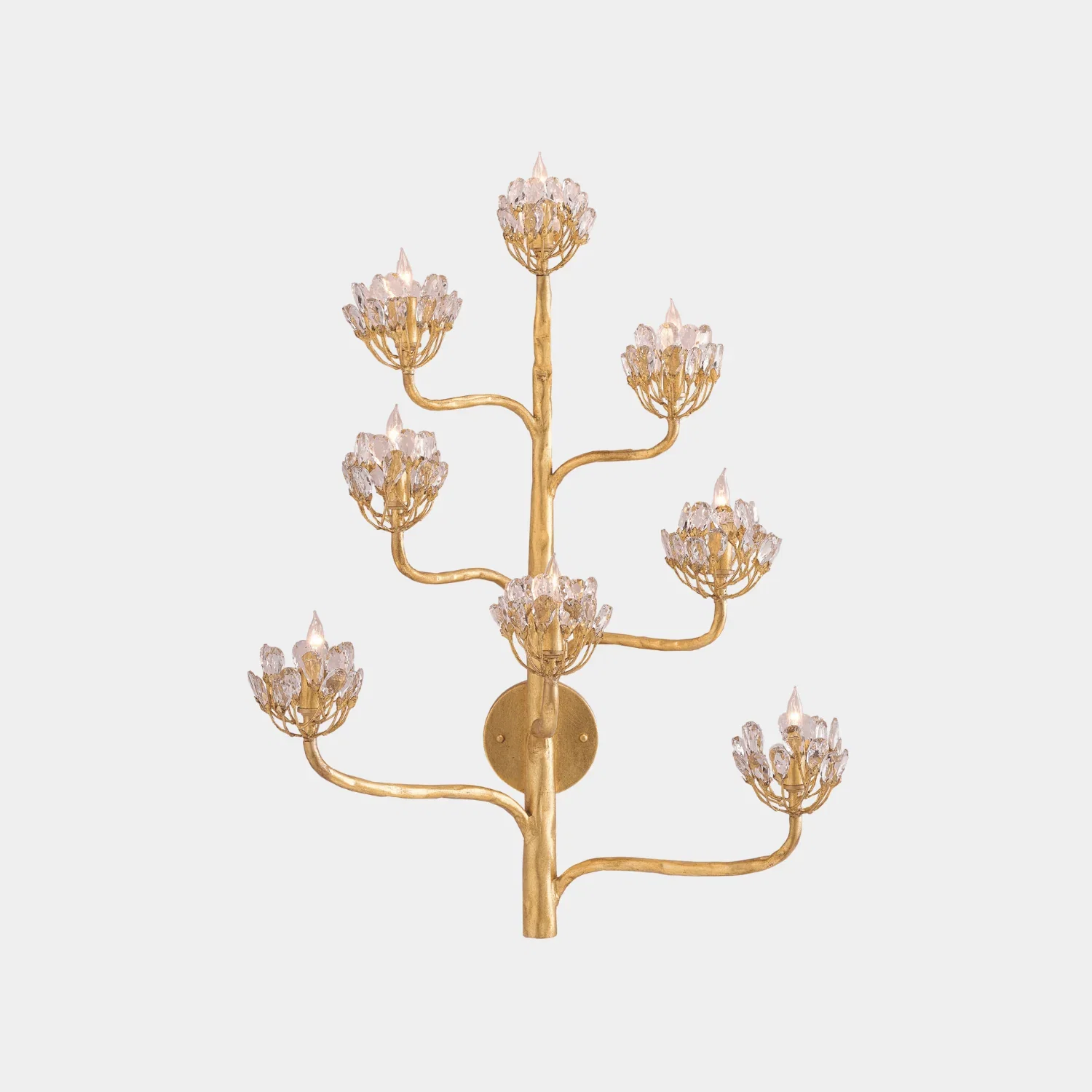 Image of Agave Americana Gold Wall Sconce