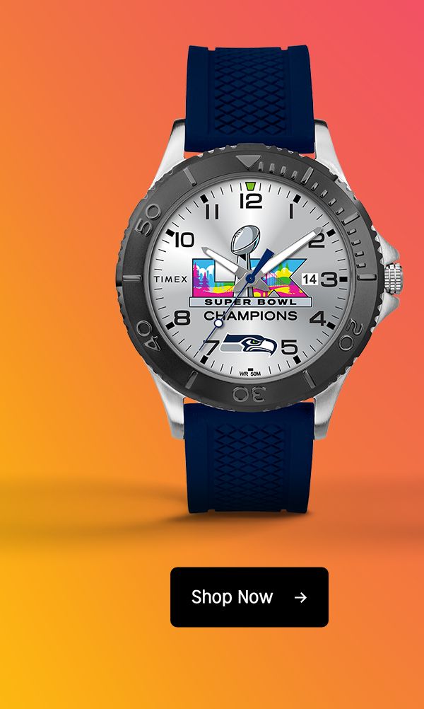 Super Bowl LX Champions Seattle Seahawks - Timex Gamer