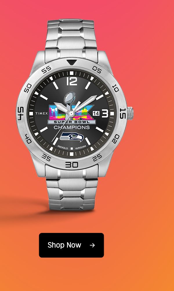 Super Bowl LX Champions Seattle Seahawks - Timex Citation