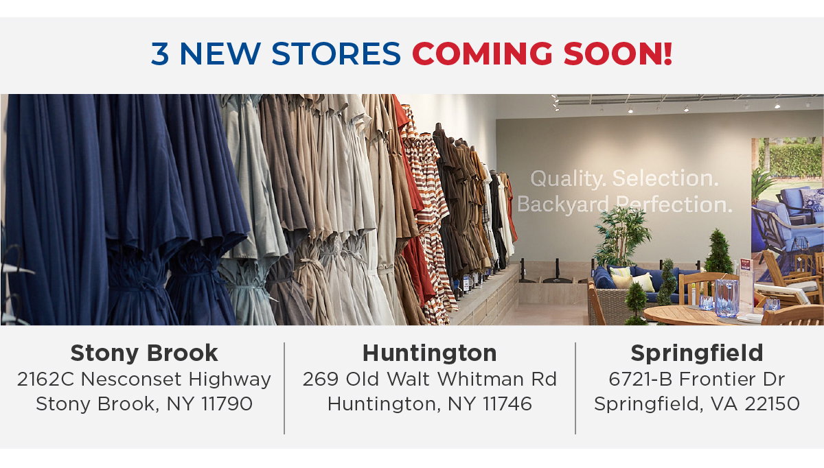 3 New Stores Coming Soon! 