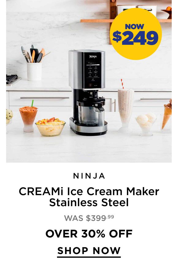 Ninja CREAMi Ice Cream Maker Stainless Steel