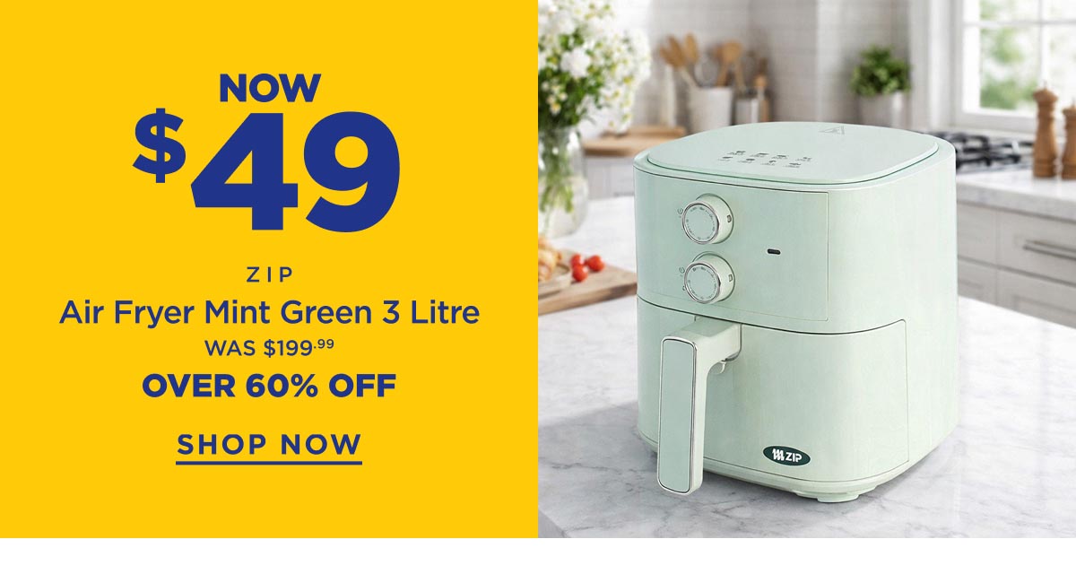 Zip	Air Fryer Mint Green 3 Litre