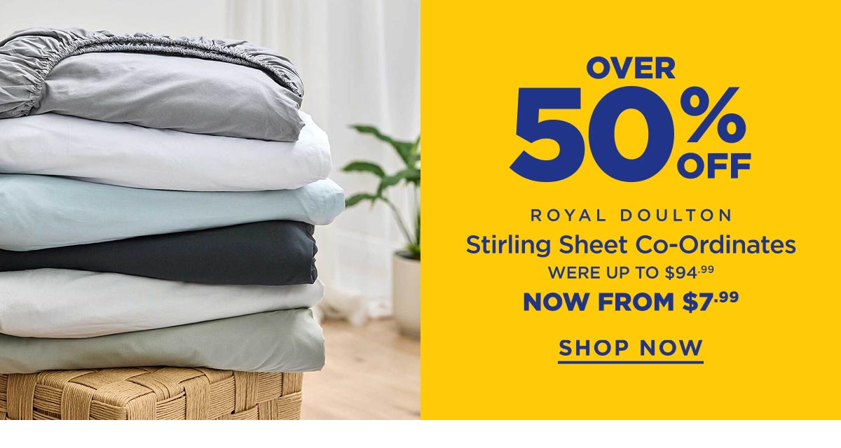 Royal Doulton	Stirling Sheet Co-Ordinates