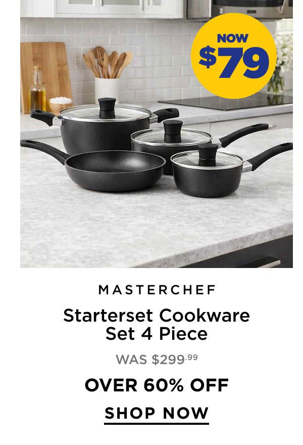 MasterChef Starterset Cookware Set 4 Piece