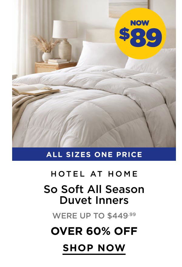 Hotel At Home	So Soft All Season Duvet Inners