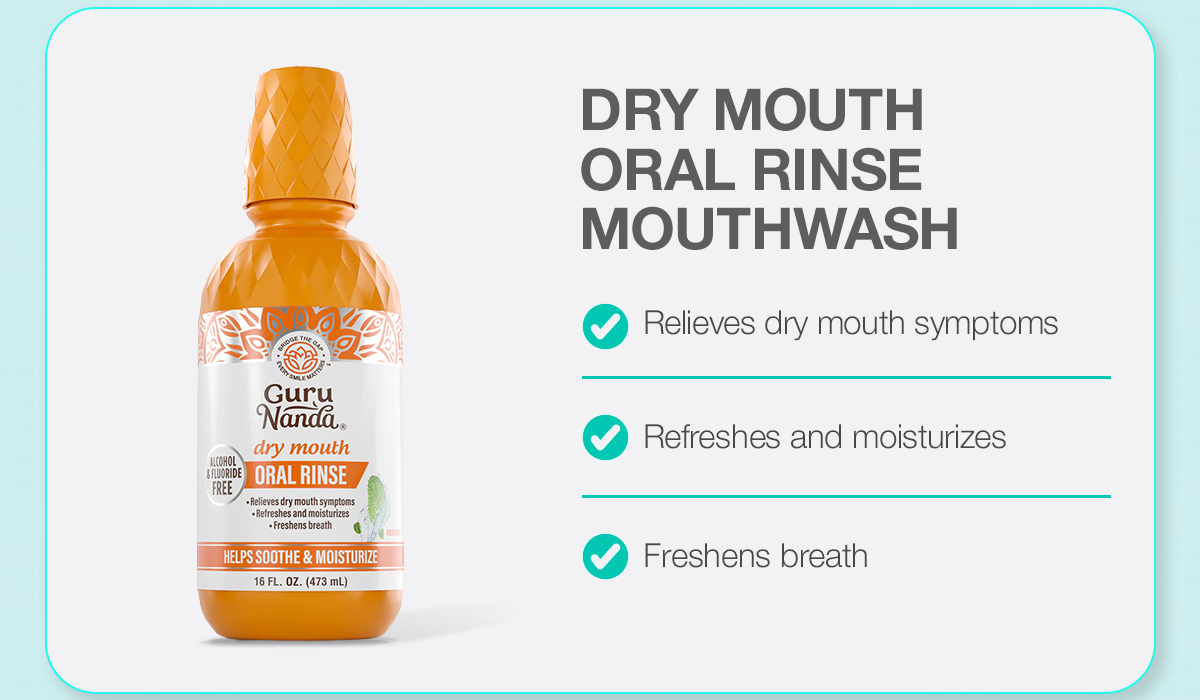 Dry Mouth Oral Rinse Mouthwash
