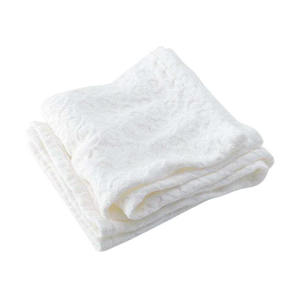 Image of Sandpiper Cotton Baby Blanket - White