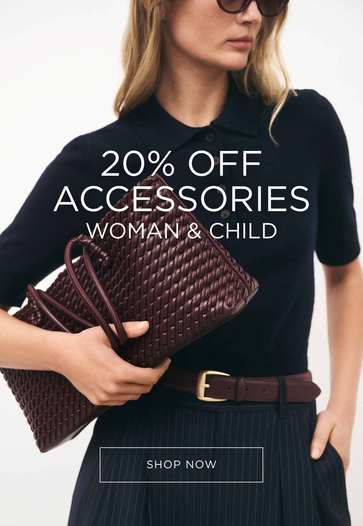 20% Off Women's Accessories & Footwear. Shop Now. 