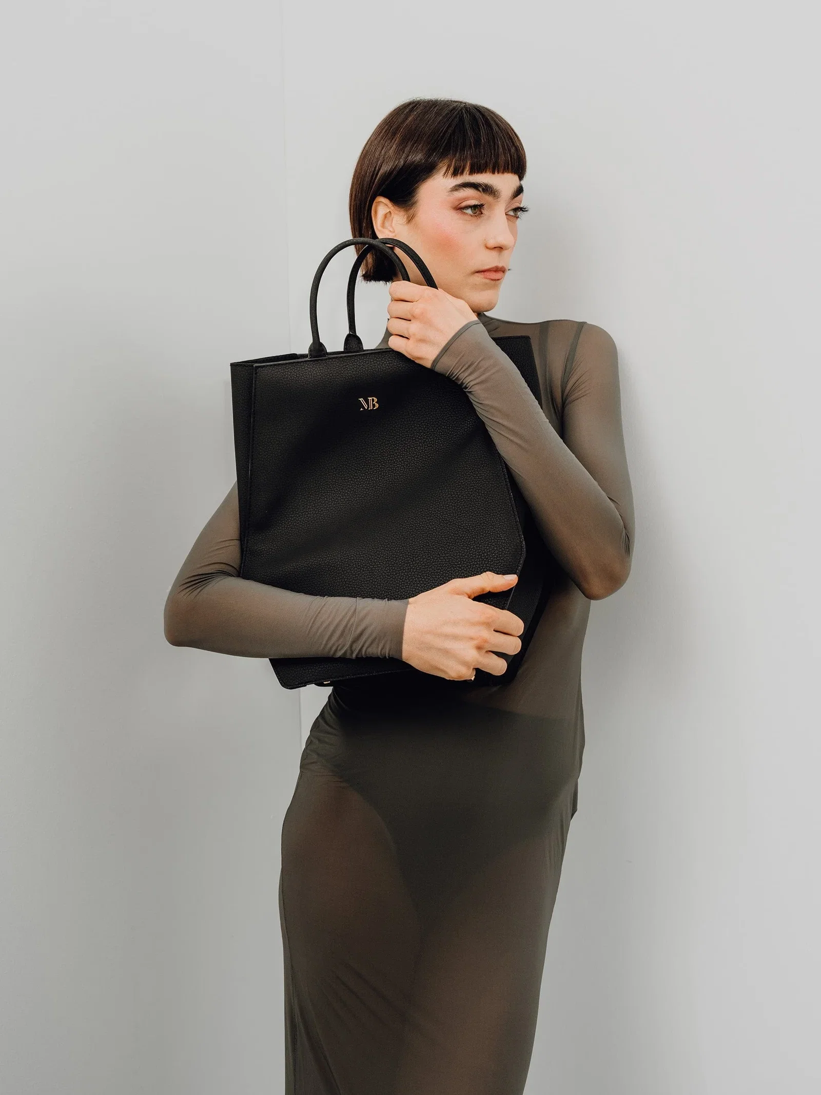 Image of Elay MIRUM® Leather Vegan Tote Bag | Black