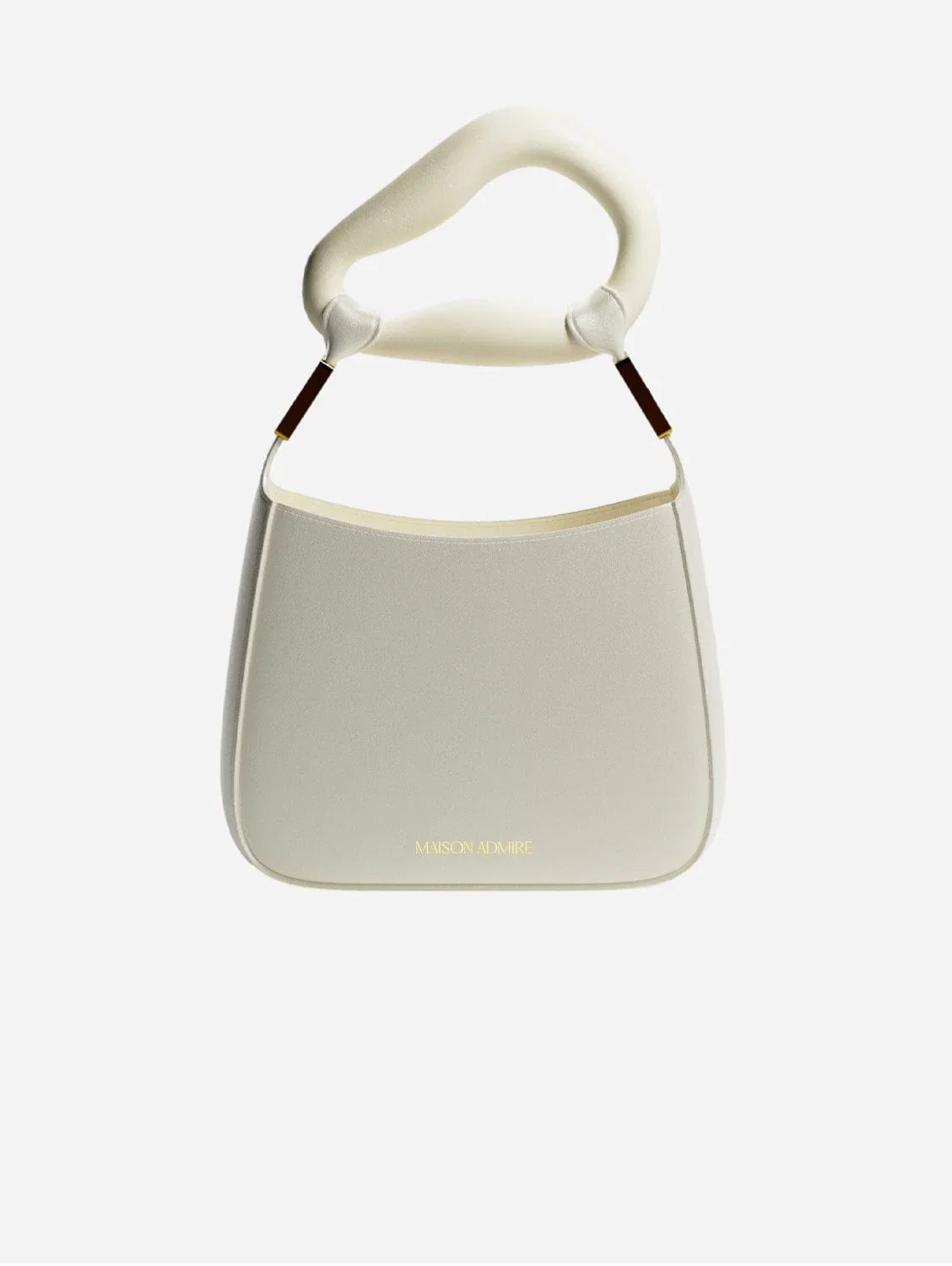 Image of Vegan Leather Shoulder Bag | Ivory