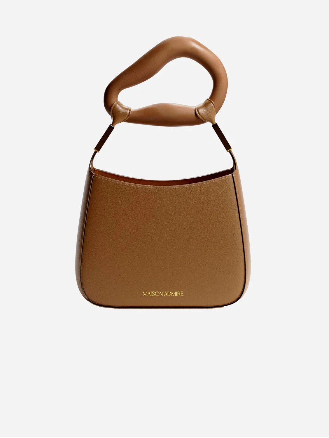 Image of Vegan Leather Shoulder Bag | Brown