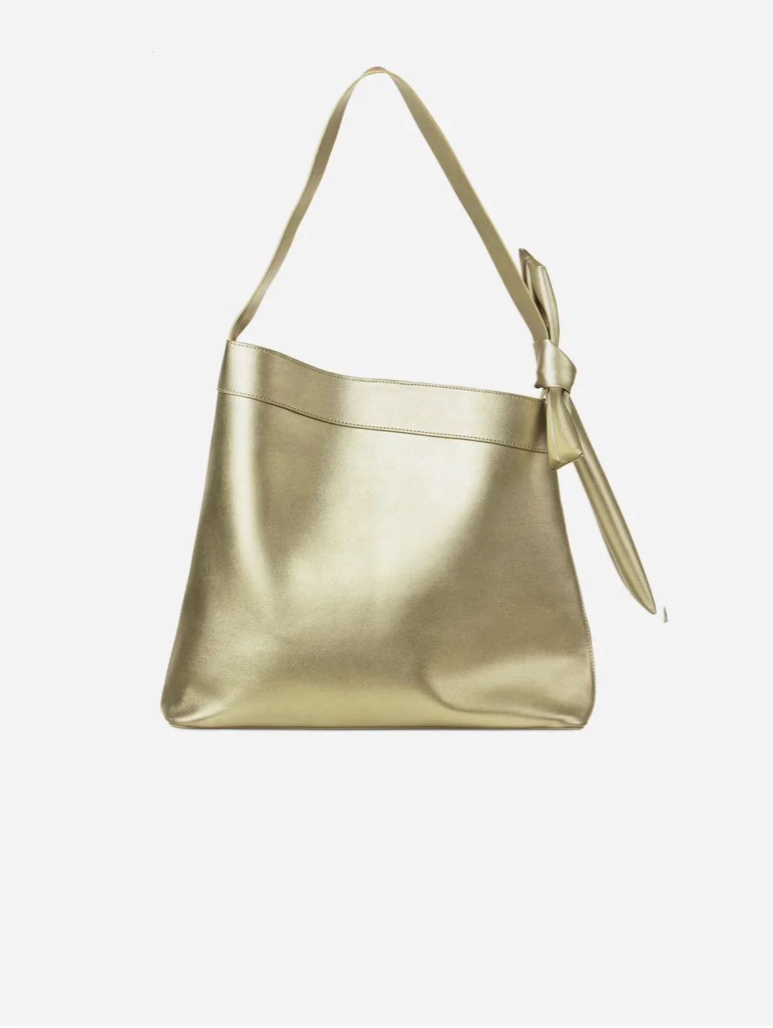 Image of Muse Cactus Leather Vegan Tote Bag | Metallic Gold