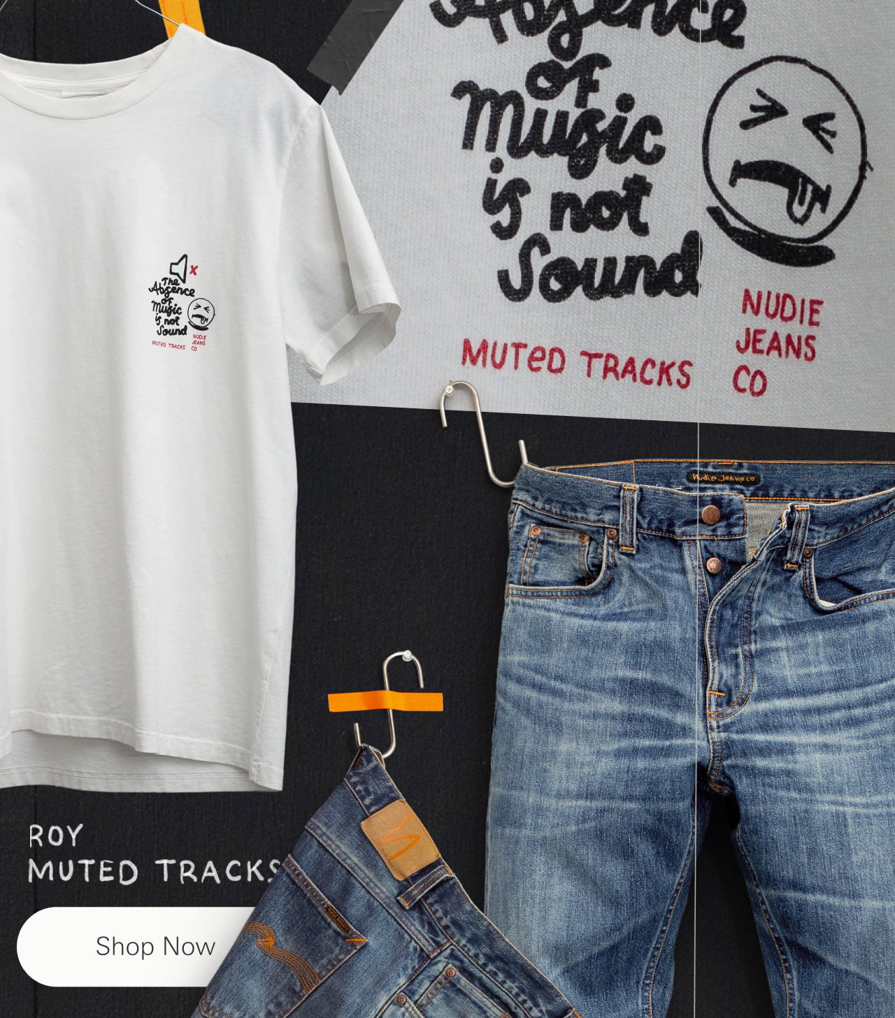Roy Muted Tracks T-Shirt