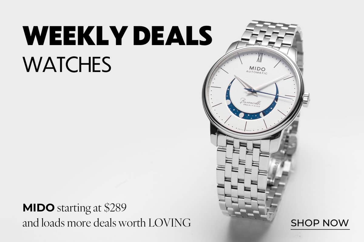 SHOP WEEKLY DEALS WATCHES*