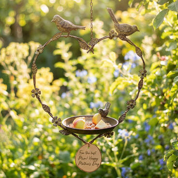 Personalised Heart Bird Feeder