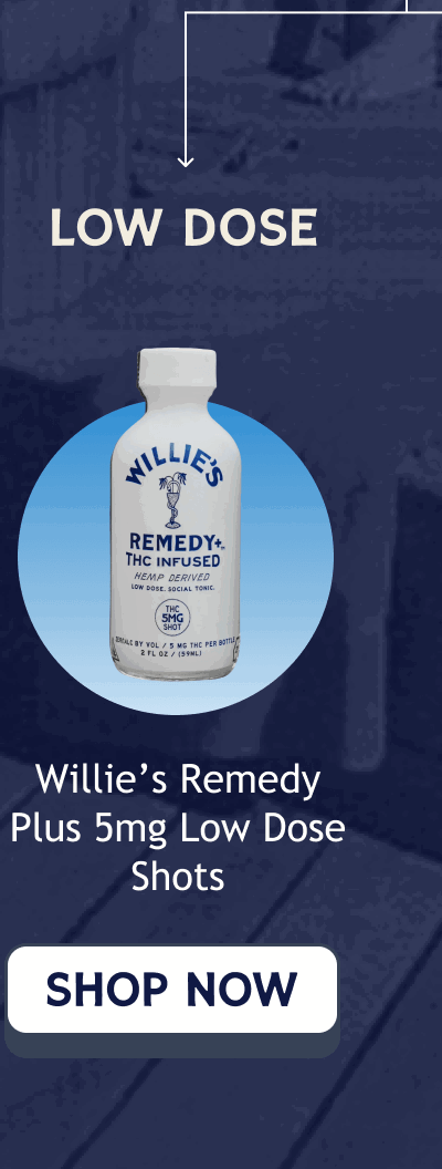 LOW DOSE | Willie’s Remedy Plus 5mg Low Dose Shots