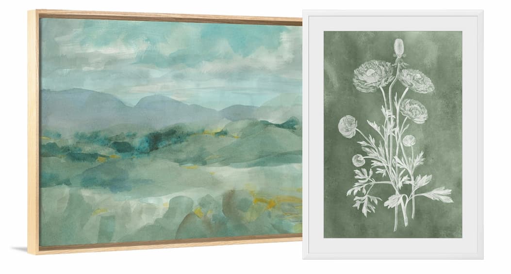 Sage green is a soothing, multi-purpose color
