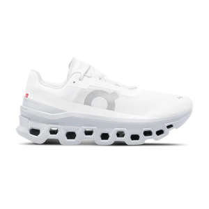 On Cloudmonster | White/Glacier