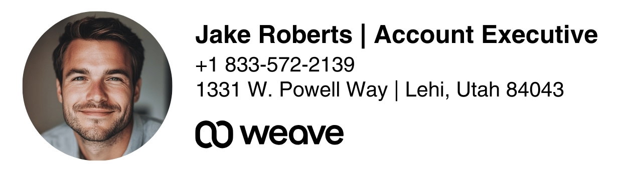 Jake Roberts | Account Executive | Weave